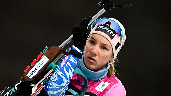 Наталия Шевченко выиграла спринт на чемпионате России по биатлону