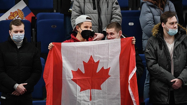 Канадские хоккеисты за полчаса разгромили словаков в четвертьфинале МЧМ